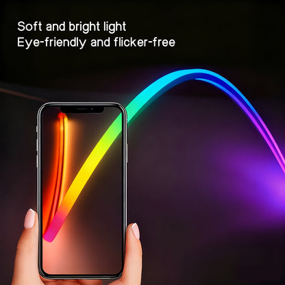 LED Neon Strip Lights with Remote Control – Color Changing RGB Atmosphere Light for Room, TV, Kitchen, Cabinet, Halloween, Christmas & Birthday Party Home Decoration – 3M, Multi-Pack Options