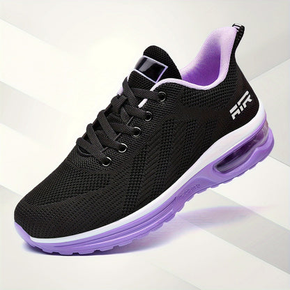 Women's Lightweight Running Sneakers with Air Cushion Sole – Breathable Walking Shoes for Women, Non-Slip Tennis Shoes, Fitness & Gym Sports Shoes, Comfortable Everyday Athletic Sneakers for Ladies