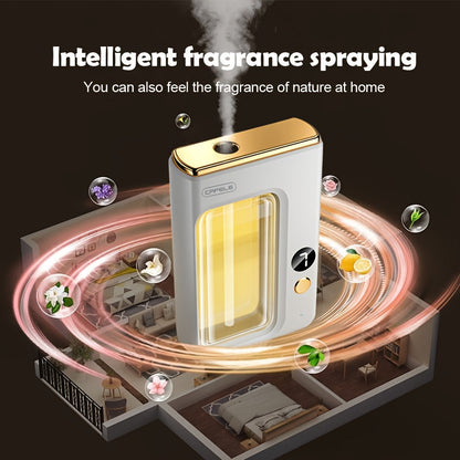 Aroma Diffuser with Essential Oils Set Large Capacity 7-Level Mist USB Powered Auto Shut-Off Bedroom Humidifier Home Aromatherapy Diffuser with Encounter Shangri-La Gardenia Hilton Ocean Scents