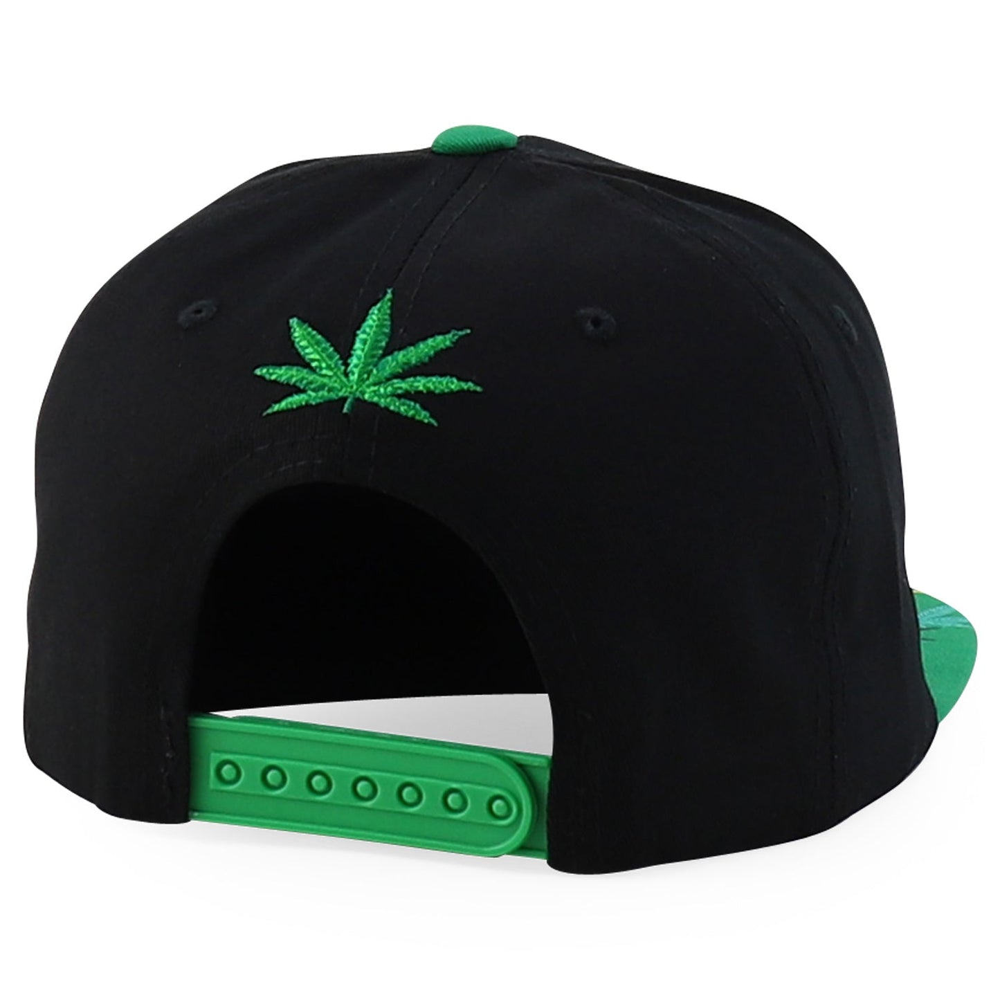 Rasta MJ Leaf 3D Embroidered Flat Bill Snapback Cap – Hip Hop Reggae Hat, Adjustable Snapback, One Size Fits Most, Unisex Streetwear Baseball Cap