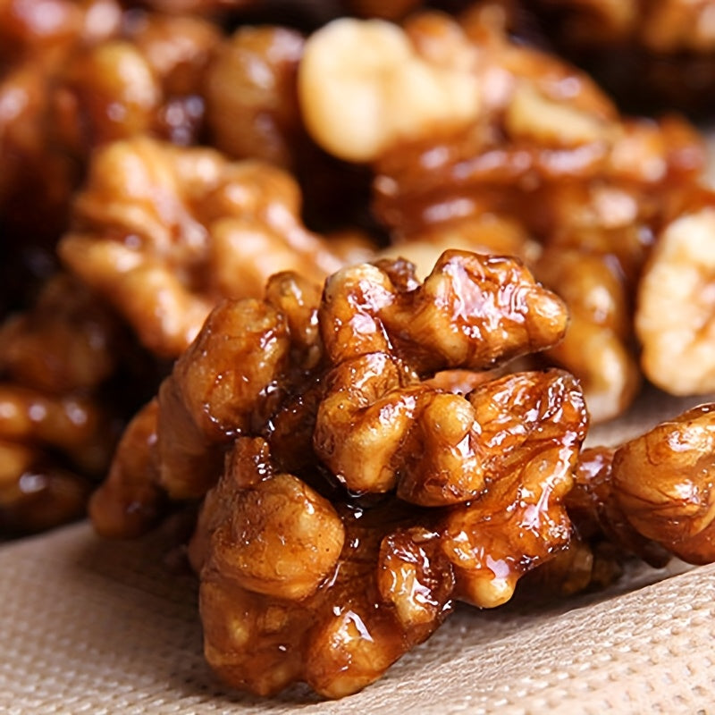 Mixed Nuts Gift Pack 8 Bags Honey Amber Walnuts Roasted Cashews - High Protein Gluten Free Low Calorie Healthy Snack for Office Parties Holiday Gifts