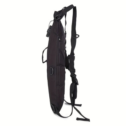 Hydration Backpack with 101oz Water Bladder Tactical Lightweight Pack for Hiking Biking Running Climbing – Adjustable Straps Large Capacity Black Green