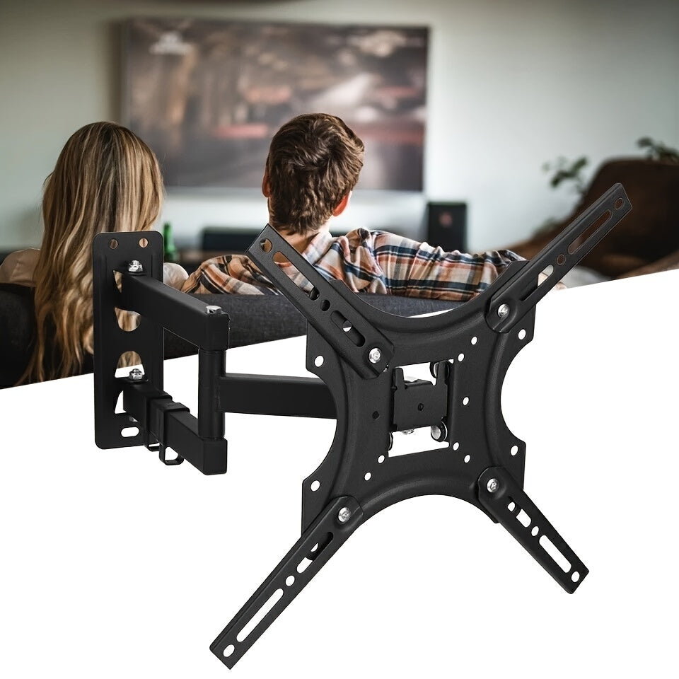 Full Motion TV Wall Mount Bracket Swivel Tilt Extend Arm for 22-55 Inch LED LCD TVs VESA Compatible Hardware Included