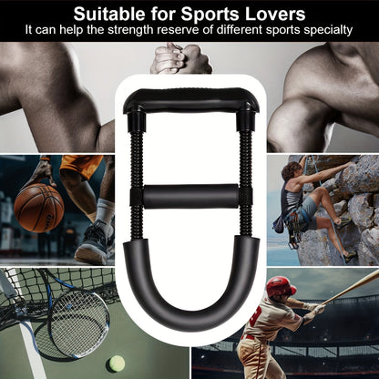 Forearm Wrist Strengthener Exerciser with Adjustable Tension – Hand Grip Strength Trainer for Men & Women, Arm Developer Home Gym Workout Equipment for Beginners & Pros, 1 or 2 Pack
