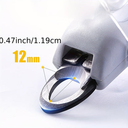 LED Pet Nail Clipper for Cats & Dogs – Precise Trimmer with Ergonomic Non-Slip Handle & Built-In LED Light for Safe Easy Grooming, Essential Pet Nail Care Tool, 2-Pack
