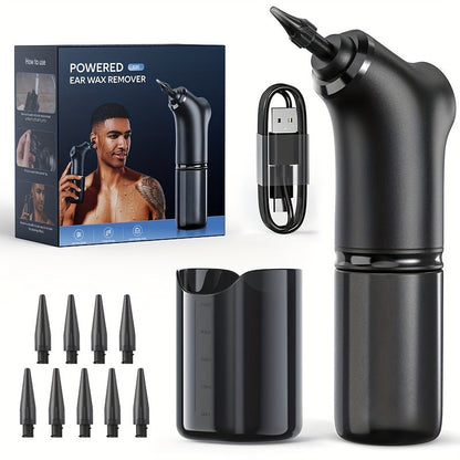 Ear Wax Removal Camera Kit 1080P HD Wi-Fi – Ear Cleaning Tool with 6 Spoons Tweezers Rechargeable Otoscope for iPhone Android Ear Care