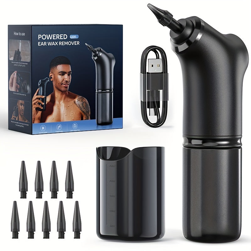 Ear Wax Removal Camera Kit 1080P HD Wi-Fi – Ear Cleaning Tool with 6 Spoons Tweezers Rechargeable Otoscope for iPhone Android Ear Care