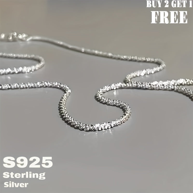 925 Sterling Silver Sparkling Star Necklace for Men & Women – Minimalist Sky Star Pendant Chain, Unisex Dainty Jewelry with Gift Box, Sizes 16-24 Inch, Perfect Gift for Couples & Parents