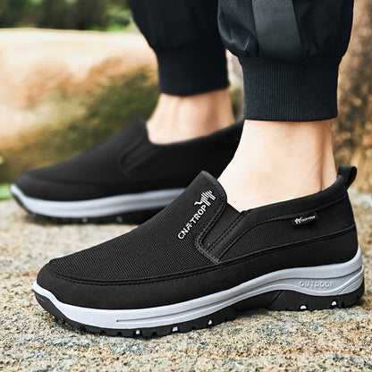 Men's Casual Walking Shoes - Lightweight Comfortable Everyday Sneakers with Cushioned Support for Walking, Travel and Daily Wear, Available in Grey, Black, Brown and Navy, Sizes US 7.5 to 12.5