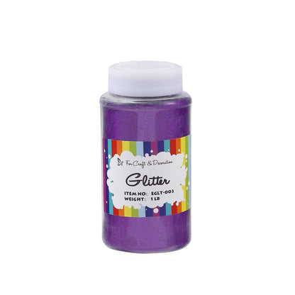 1lb Craft Glitter Powder in 19 Colors – Fine, Ultra Fine & Chunky Glitter with Shaker Top for Tumblers, Resin, Scrapbooking & DIY Crafts, Bulk Glitter for Kids & Adults