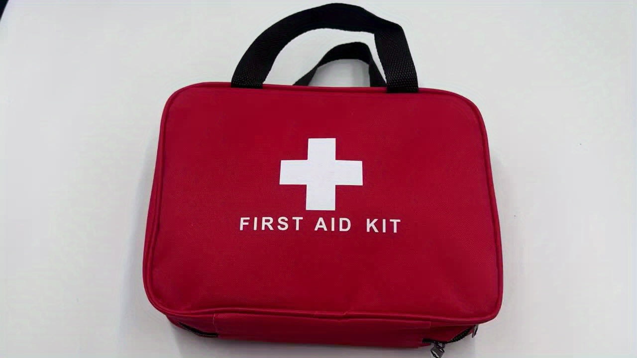 Outdoor First Aid Kit 22-Piece Emergency Survival Medical Pack for Camping Hiking Hunting Travel Backpacking – Portable Waterproof Bag with Essential Gear