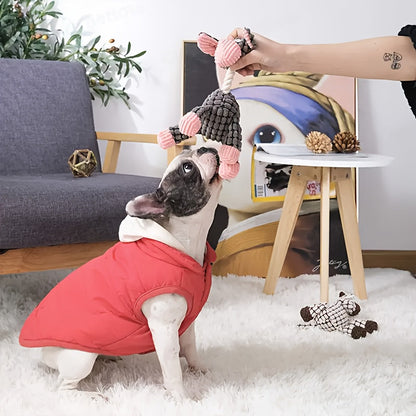 6pcs Squeaky Plush Dog Toys – Cute Animal-Shaped Chew & Teething Set, Interactive Plush Toys for Small & Medium Dogs, Anxiety Relief & Teeth Cleaning, Safe & Durable