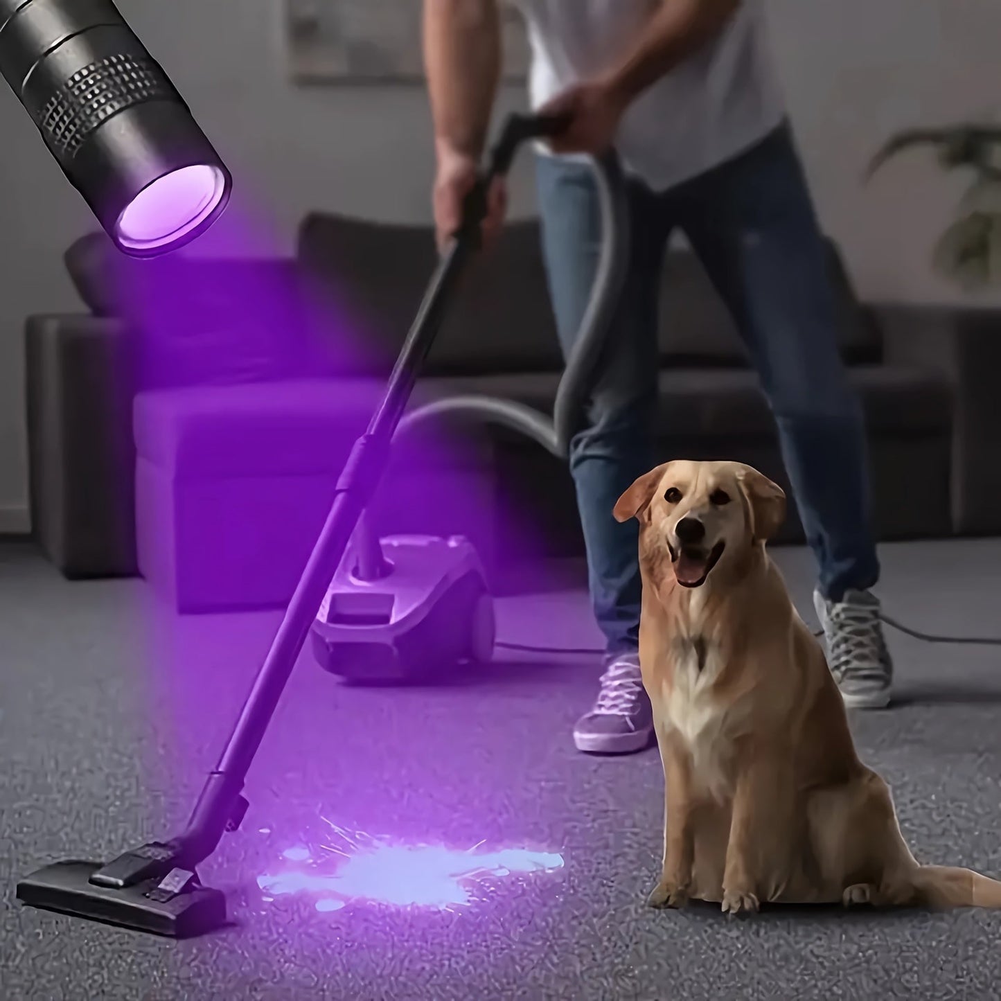 UV Blacklight Flashlight 395nm Portable Ultraviolet Light for Counterfeit Detection Pet Urine Stain Scorpion Hunting Ringworm, Multi-Pack 4/6/8/12pcs, AAA Battery Powered