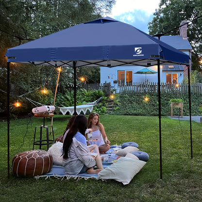 10x10 Pop Up Canopy Replacement Top Cover with Air Vent – Waterproof UV-Resistant Canopy Top for Straight Leg Tents, All-Season Outdoor Sun Shade for Garden, Patio & Camping, 11 Colors (Top Only)