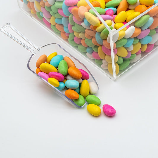 Assorted Jordan Almonds Bulk Candy – Pastel Colored Sugar Coated Almonds for Weddings Baby Showers Parties & Gifting, Premium California Almonds