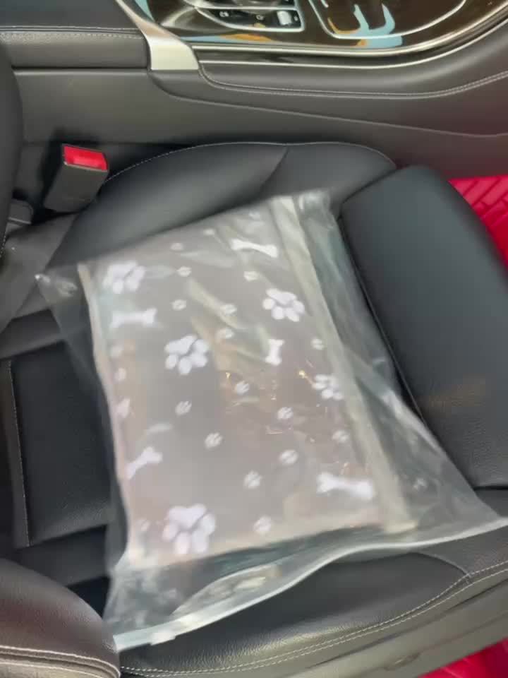 Car Dog Seat Mat Front Passenger Seat Scratch Dirt Resistant Polyester Pet Travel Seat Cover Protector All Dog Sizes Grey Black Pink White Car Interior Protection