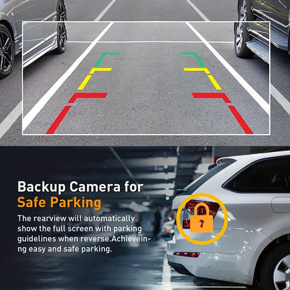3 Channel Dash Cam Front Rear & Inside 1080P+1080P+1440P – Free 64GB SD Card, Super Night Vision, Loop Recording, G-Sensor, Motion Detection & 24-Hour Parking Mode