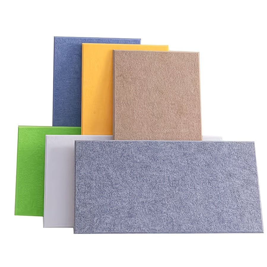 Acoustic Foam Panels 6 Pack 12x24x0.4 Inch Self-Adhesive Soundproof Wall Tiles – High-Density Sound Absorbing Panels for Home Studio, Office, Bedroom & Recording Room – 9 Colors – Velora