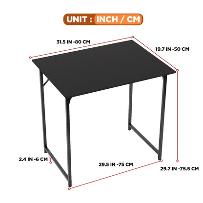 Computer Desk 32/39/47 Inch – Modern Writing & Gaming Desk with Sturdy Metal Frame, Home Office Study Workstation for PC, Laptop & Monitor Setup, 3 Size Options