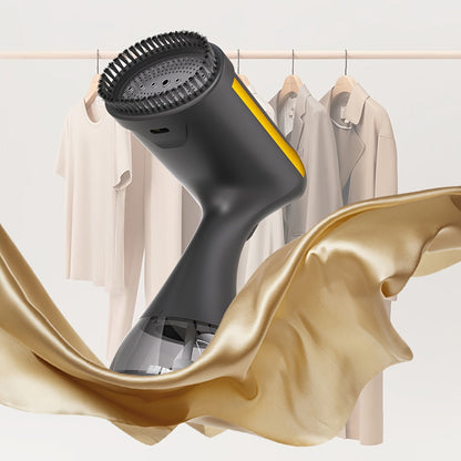 1100W Handheld Garment Steamer – 20-Second Fast Heat-Up, 300ml Water Tank & Cleaning Brush, Portable Travel Steam Iron for Wrinkle Removal, Clothes Suits Dresses Curtains, Home & Business Use