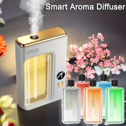 Essential Oil Diffuser & Humidifier with Essential Oils – Ultrasonic Aromatherapy Diffuser, Auto Shut-Off, Quiet Operation, 7 LED Colors for Home, Bedroom, Office & Bathroom, Bundle Options Available