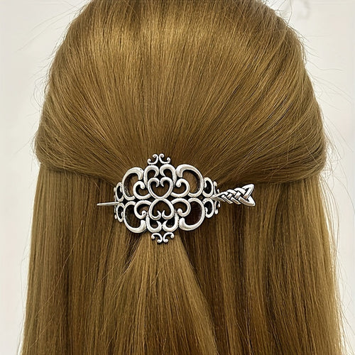 7PCS Viking Celtic Tree of Life Hair Clips Set – Vintage Norse Boho Slide Rail Hair Accessories for Women & Girls, Jewelry Gift