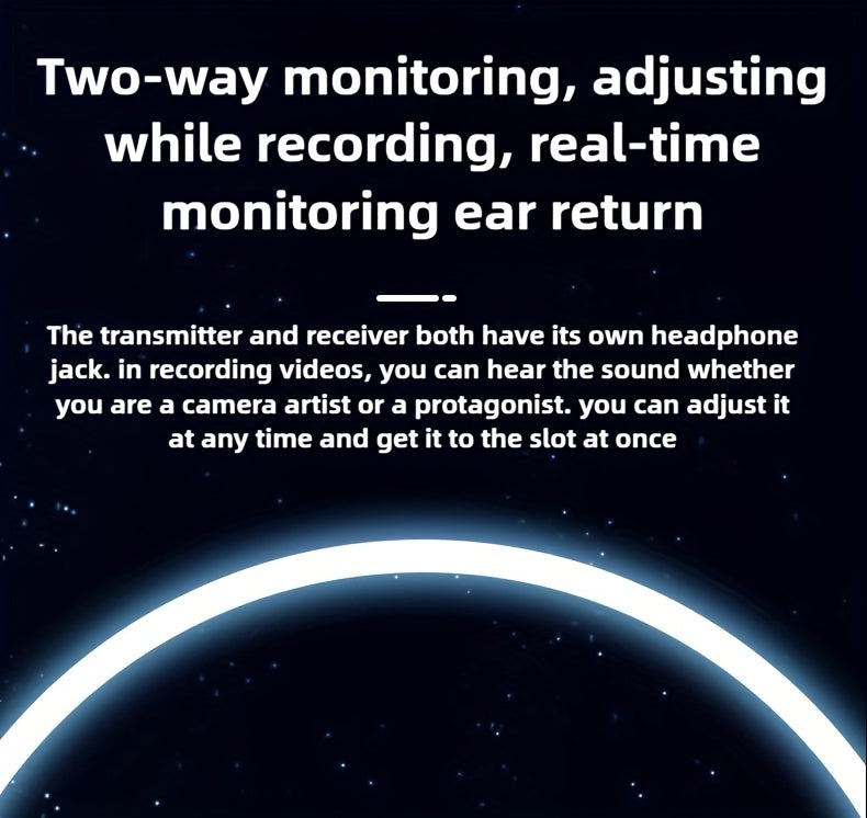 2-in-1 Wireless Lavalier Microphone USB-C with Intelligent Noise Cancellation, Omnidirectional Condenser Mic & Pom-Pom Windshield – Plug & Play Clip-On Lapel Mic for Live Streaming, Interviews, Vlogging & Content Creation on iPhone & Android