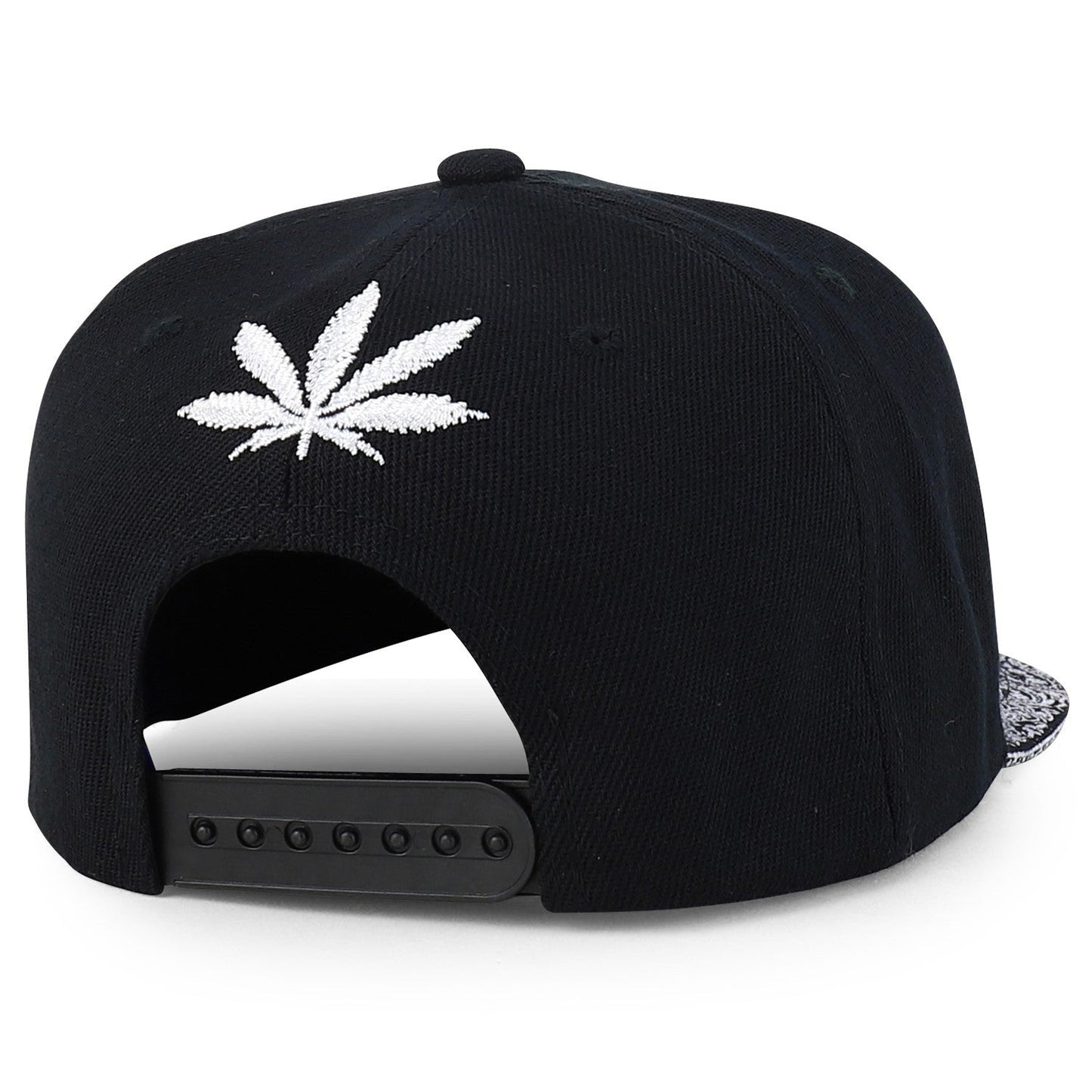 Rasta MJ Leaf 3D Embroidered Flat Bill Snapback Cap – Hip Hop Reggae Hat, Adjustable Snapback, One Size Fits Most, Unisex Streetwear Baseball Cap