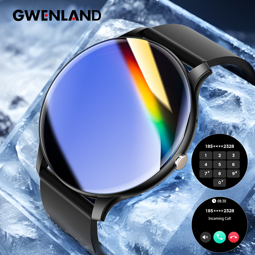 Smart Watch Fitness Tracker with Bluetooth Calling, 1.46" HD Touchscreen, IP68 Waterproof, 100+ Sports Modes & Heart Rate Monitor for Men & Women