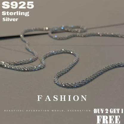 925 Sterling Silver Sparkling Star Necklace for Men & Women – Minimalist Sky Star Pendant Chain, Unisex Dainty Jewelry with Gift Box, Sizes 16-24 Inch, Perfect Gift for Couples & Parents