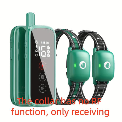 Dog Training Collar with Remote 3 Training Modes Beep Vibration Shock E-Collar for Medium Large Dogs Smart Icon Remote Receiver Function