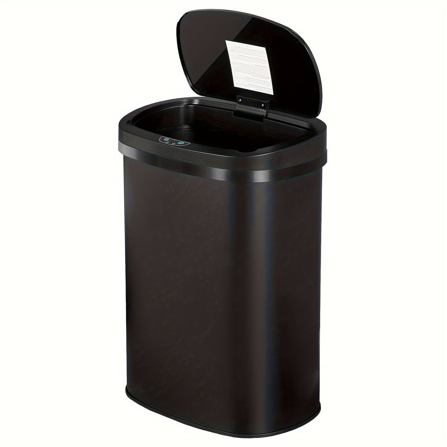 13 Gallon Touchless Trash Can 50L Automatic Motion Sensor Garbage Can Stainless Steel & Plastic for Kitchen Office Bedroom Living Room – 11 Colors