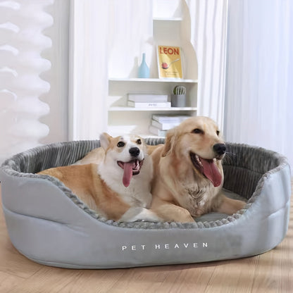 Large Dog Bed Thickened Washable - Bite Resistant Machine Washable Pet Bed for Large Dogs, All-Season Universal Design, Available in M to XXL Sizes, Durable Orthopedic Dog Mat