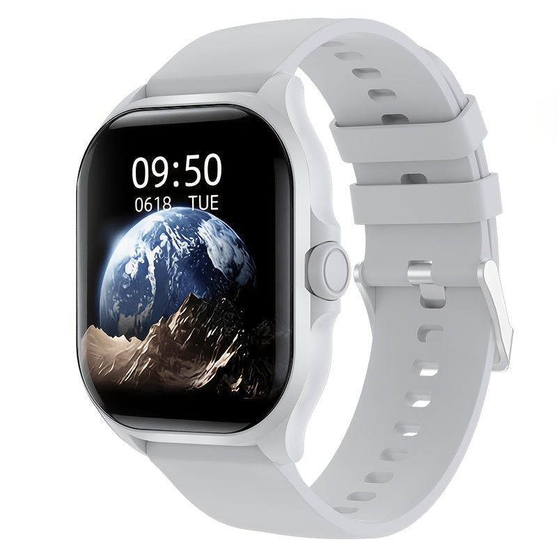 2026 Smartwatch Unisex Wireless Calling Dialing Multiple Sports Modes Heart Rate Message Notification Multi-App Alerts Fitness Tracker Watch for Men Women Compatible iPhone Android