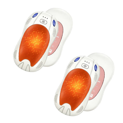 Rechargeable Hand Warmer 2-in-1 Double Sided Heating with Magnetic Suction – 3-Speed Temperature Control, Portable Electric Pocket Warmer for Skiing, Camping, Hiking & Winter Outdoor Use
