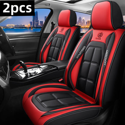 Faux Leather Car Seat Covers Universal Fit – Waterproof & Dirt-Resistant Protective Seat Cover for Cars, SUVs, Vans & Trucks, 1pc / 2pcs / 5pcs Set, Multiple Colors