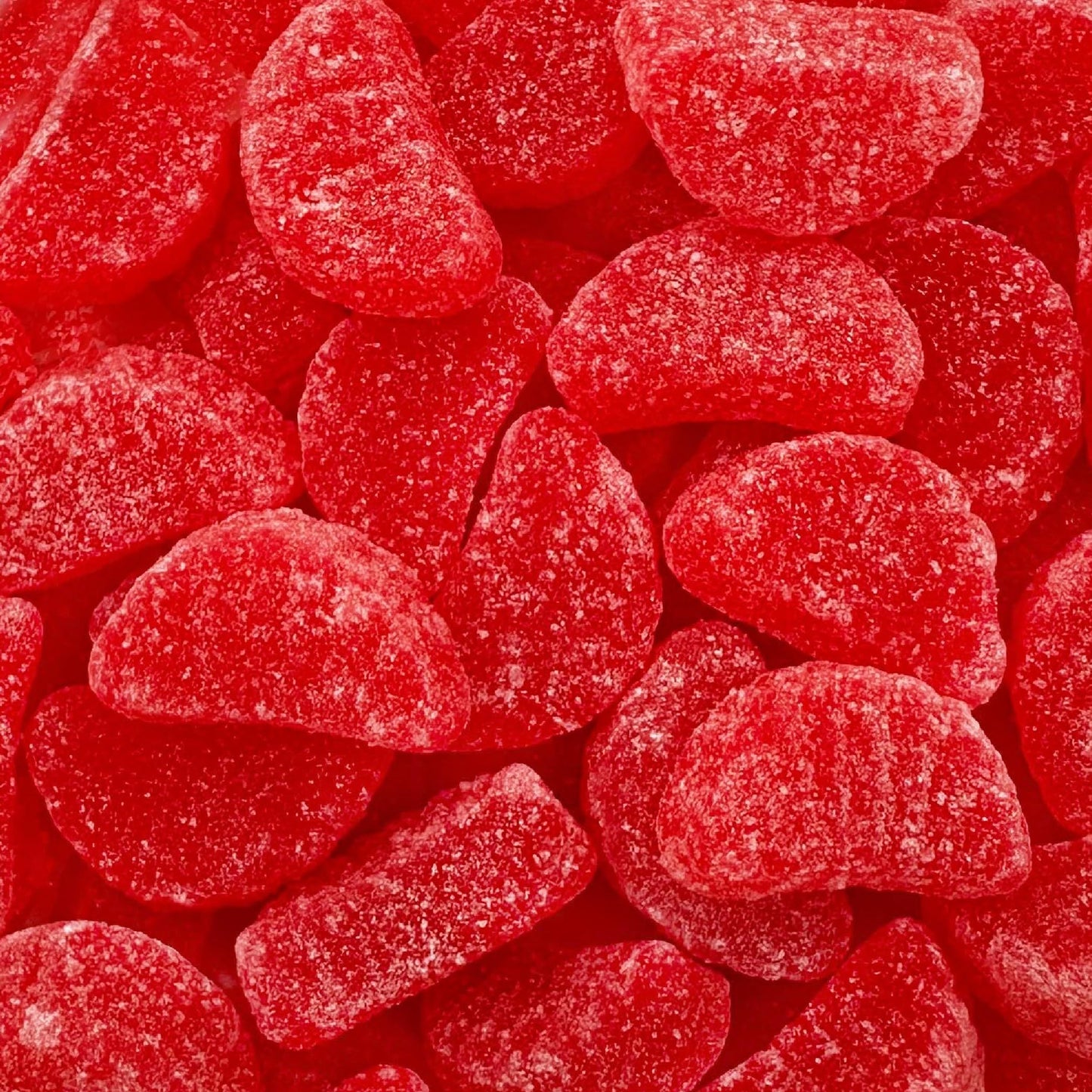 Cherry Slices Jelly Candy 2 Pound Bulk Bag – Sugar-Dusted Chewy Cherry Gummy Candy, ~90 Pieces, Perfect for Candy Buffets, Parties, Holiday Celebrations & Gifting