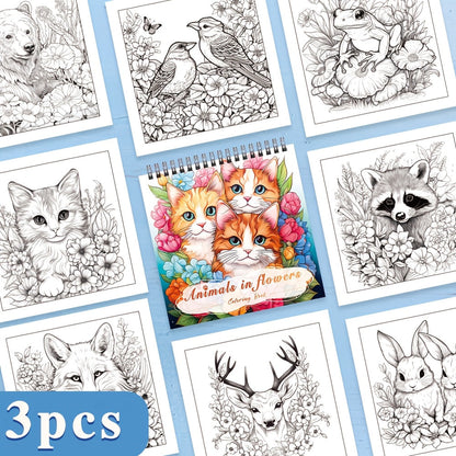Adult Coloring Books for Women 3-Pack – 30 Pages Each on 100g Heavyweight Paper, Women's Themed Stress Relief Mindfulness Coloring Set, Perfect Birthday & Mother's Day Gift