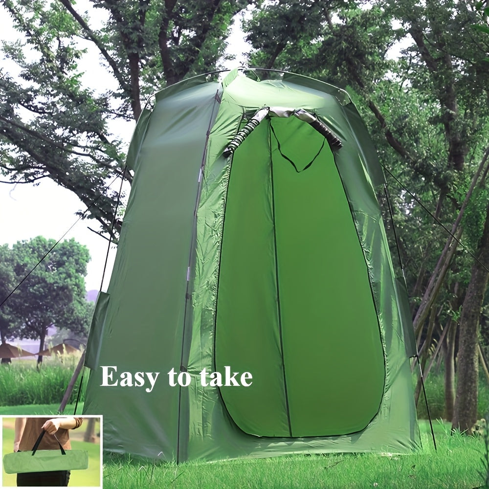 Portable Pop-Up Camping Shower Tent Privacy Shelter – Lightweight Waterproof Changing Room, Outdoor Toilet Tent for Camping, Hiking, Beach & Backpacking, Quick Setup Privacy Pod