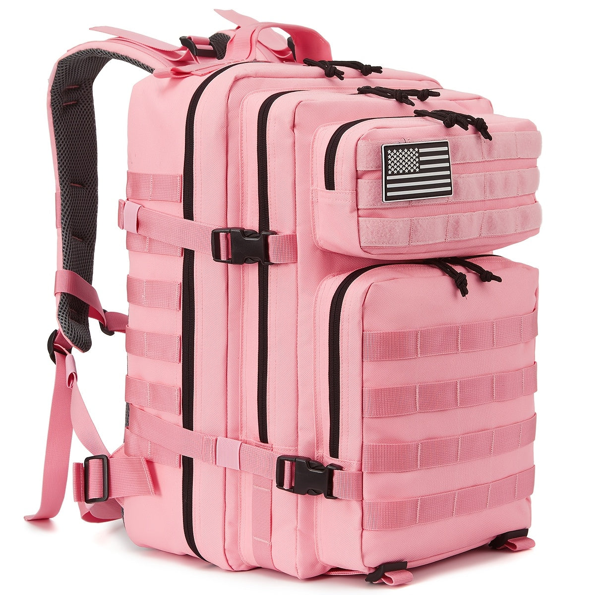45L Tactical Backpack for Men & Women – Large Capacity Hiking Camping Travel Bag, 3-Day Bug Out Bag for Outdoor Fitness & Adventure, 13 Colors Available