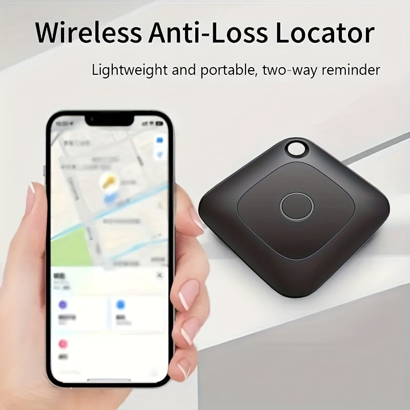 WeTag Smart Bluetooth Item Tracker 1.43" Mini GPS Finder for Keys Wallet Luggage Car Bags – High Decibel Alarm App Control – 1/2/4/8 Pack – Gift for Travelers