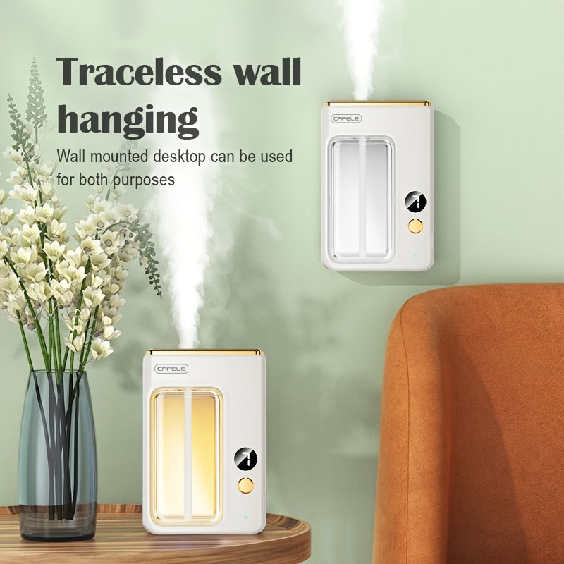 Aroma Diffuser with Essential Oils Set Large Capacity 7-Level Mist USB Powered Auto Shut-Off Bedroom Humidifier Home Aromatherapy Diffuser with Encounter Shangri-La Gardenia Hilton Ocean Scents