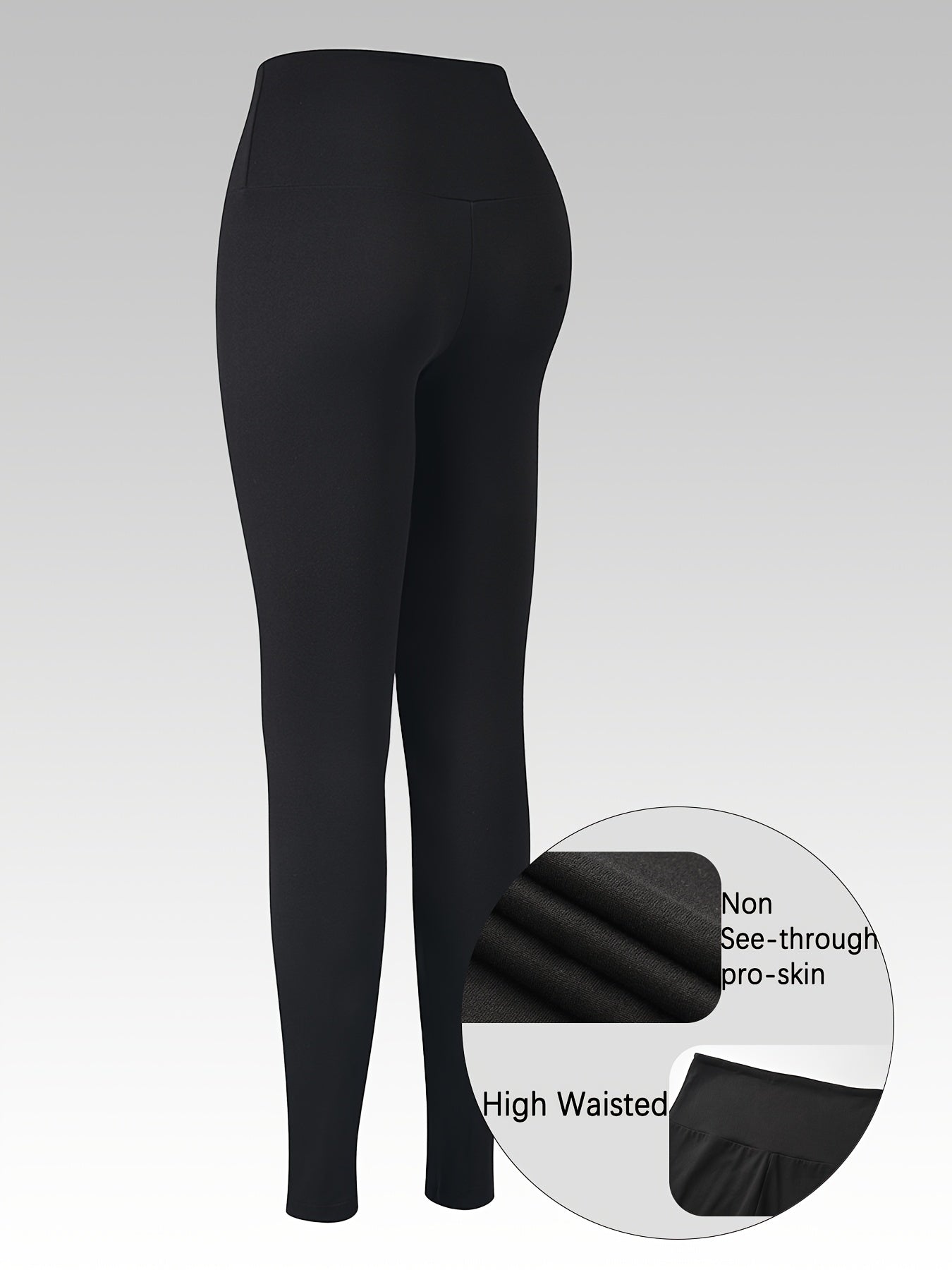 Women's High Waisted Tummy Control Leggings 5 Pack – Super Soft 4-Way Stretch Non-Sheer Yoga Workout Running Pants, Full-Length Gym Leggings S-XXL, All-Season Comfort for Gym, Yoga & Casual Wear