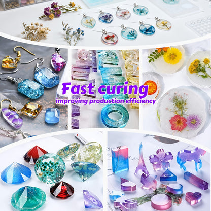 UV LED Resin Curing Lamp 96 or 144 LEDs High Power USB Plug & Play for Jewelry Making Epoxy Resin Hardening Mold Curing Resin Art Dark Violet