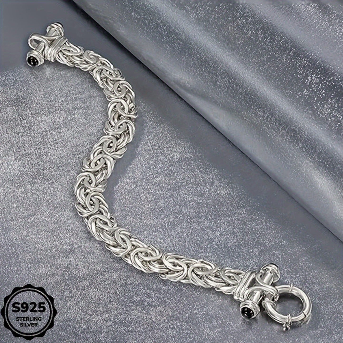925 Sterling Silver Classic Women's Bracelet – Elegant Silver Chain Bracelet for Anniversary, Graduation & Valentine's Day, Holiday Gift Box Included