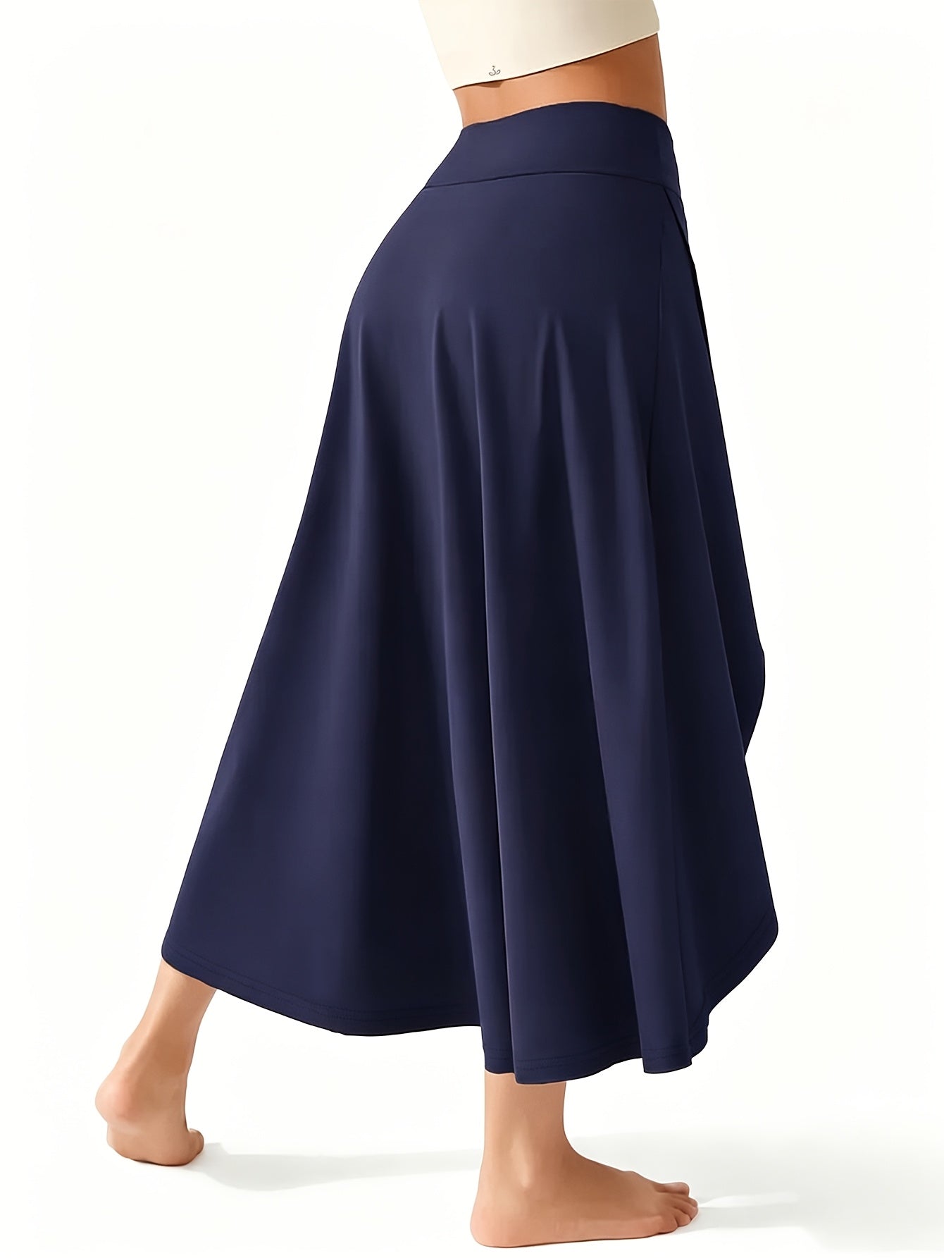 Women's 2-in-1 High Waist Skort with Inner Shorts & Pockets – Lightweight Stretchy Activewear Tennis Skirt for Sports Gym Workout Casual Wear, XS-XXL, Multiple Colors