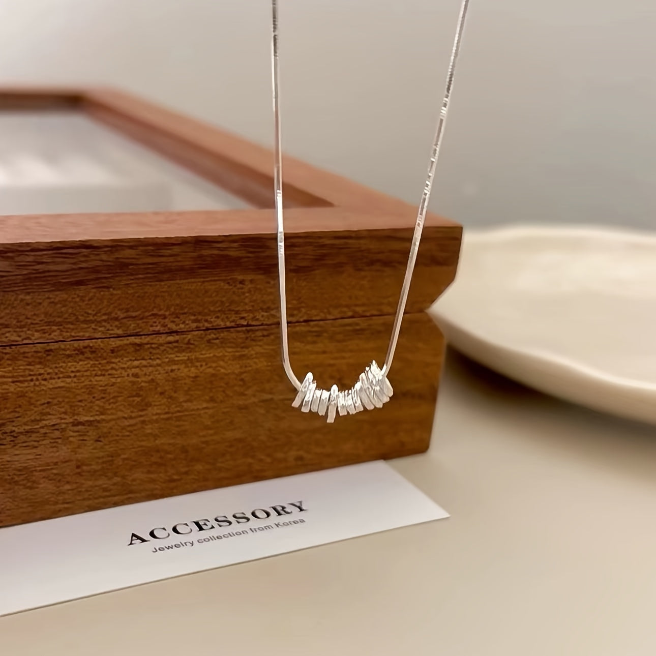 925 Sterling Silver Hypoallergenic Necklace for Women – Classic Elegant Tarnish-Resistant Pendant, All-Season Daily Wear & Gift for Her on Birthday, Anniversary, Valentine's Day & Christmas