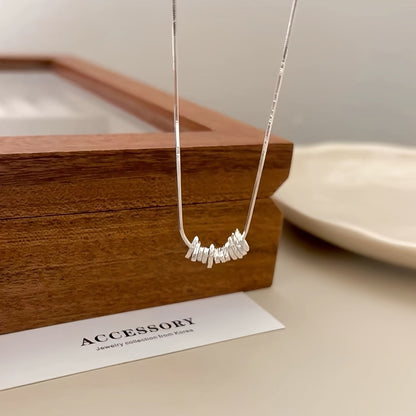 925 Sterling Silver Hypoallergenic Necklace for Women – Classic Elegant Tarnish-Resistant Pendant, All-Season Daily Wear & Gift for Her on Birthday, Anniversary, Valentine's Day & Christmas