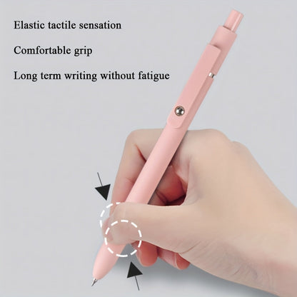 Retractable Gel Pens 0.5mm Fine Point Black Ink – Aurora Gradient & Macaron Colors, Quick Dry Smooth Writing Pens for Office, School, Journaling & Gifts, Back to School Stationery