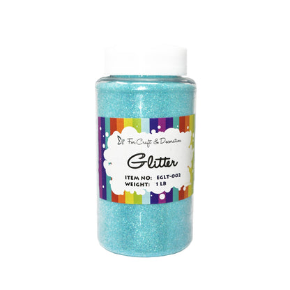 1lb Craft Glitter Powder in 19 Colors – Fine, Ultra Fine & Chunky Glitter with Shaker Top for Tumblers, Resin, Scrapbooking & DIY Crafts, Bulk Glitter for Kids & Adults